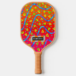 Raquette De Pickleball Dream Wave Festival - Warm Candy Rain