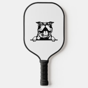 Raquette De Pickleball Drôle joyeux Bulldog