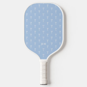 Raquette De Pickleball Dusty French Quelque chose de bleu classique Coque