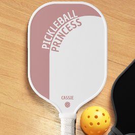 Raquette De Pickleball Dusty Rose géométrique Arch Pickle Princess Femmes