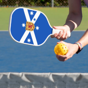 Raquette De Pickleball Écossais Australien (drapeau du patrimoine)