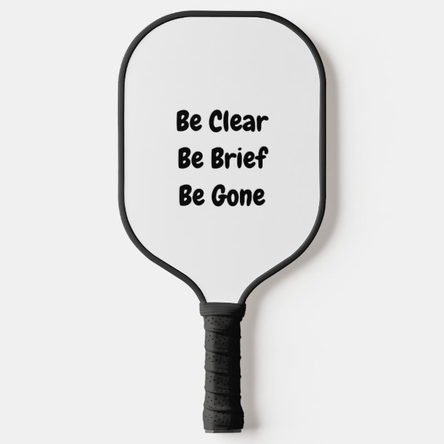 Raquette De Pickleball Effacer Pickleball Paddle (Recto)