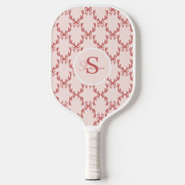 Raquette De Pickleball Elégant Monogram Pickleball Paddle Antler