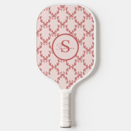 Raquette De Pickleball Elégant Monogram Pickleball Paddle Antler