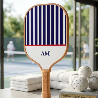 Raquette De Pickleball Élégant Nuit Orange avec Rayure Blanche Personnali