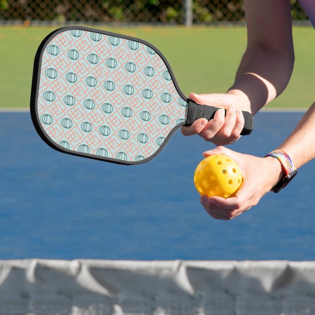 Raquette De Pickleball Éléments Art déco (Insitu)