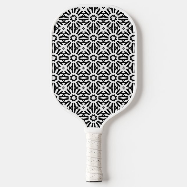 Raquette De Pickleball EnigmaBlancNoir (Recto)