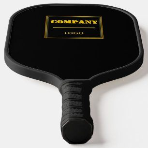 Raquette De Pickleball Entreprise personnalisée noir moderne sur mesure