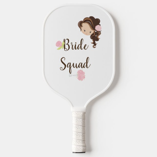 Raquette De Pickleball Équipe de mariée sportive (Recto)