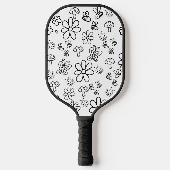 Raquette De Pickleball Été fantasque (Recto)