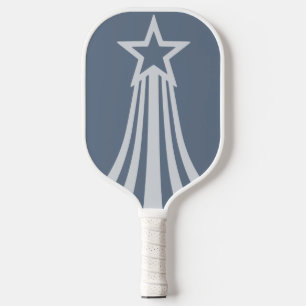 Raquette De Pickleball Étoile Filante Argent - Bleu Ardoise
