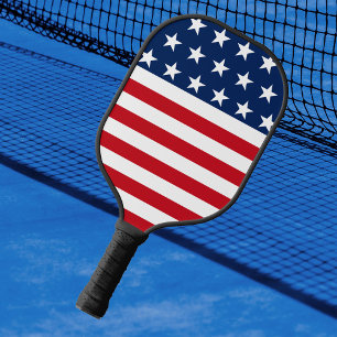 Raquette De Pickleball Étoiles et rayures USA