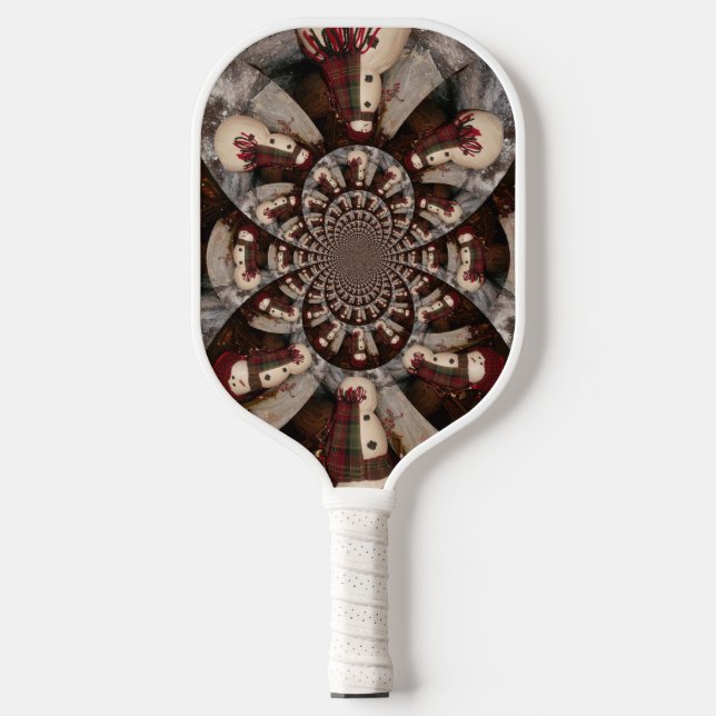 Raquette De Pickleball Extraordinaire Snowman (Recto)