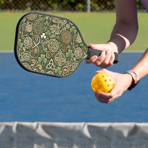 Raquette De Pickleball Floraison Celtique