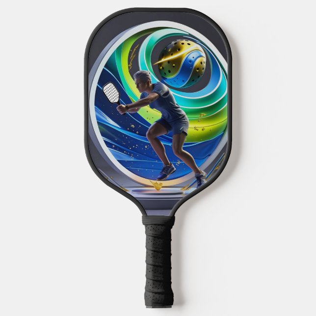 Raquette De Pickleball Flux avec énergie - Harmonie de Pickleball (Recto)