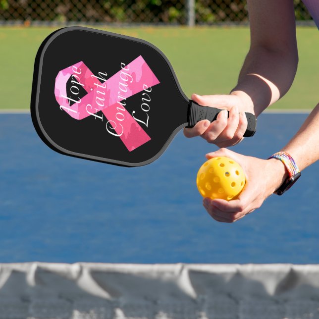 Raquette De Pickleball Foi du ruban camouflage rose (Insitu)