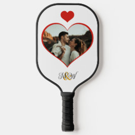 Raquette De Pickleball Forme cardiaque modèle photo