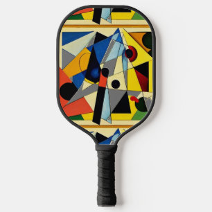 Raquette De Pickleball Formes Abstraites colorées cool