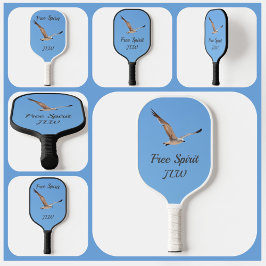 Raquette De Pickleball Free Spirit Seagull en vol Sky Blue