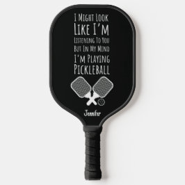 Raquette De Pickleball Funny Personalized Pickleball Paddle Player Humor