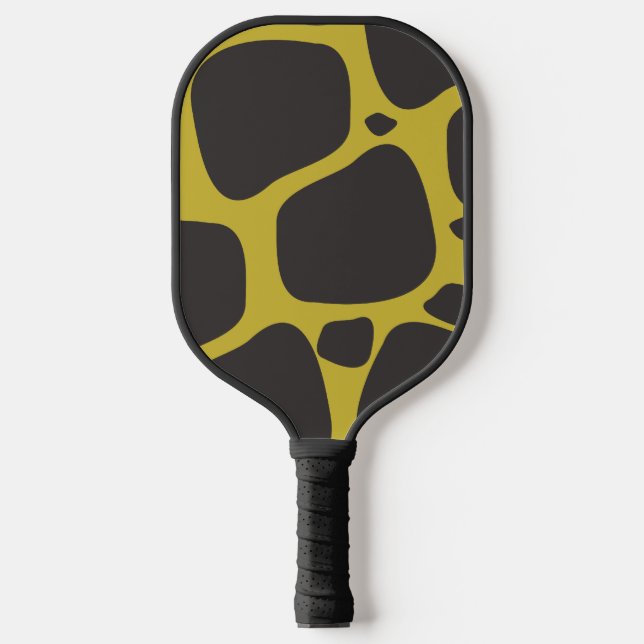 Raquette De Pickleball Giraffe Amusant Grand Zoo animal Amour Design (Recto)