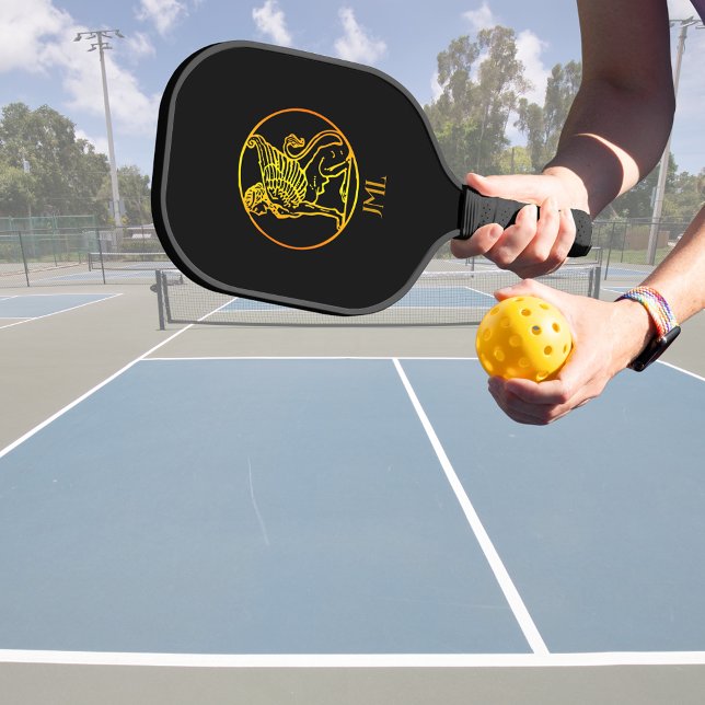 Raquette De Pickleball Gold Sphinx Personnalisé (Créateur téléchargé)