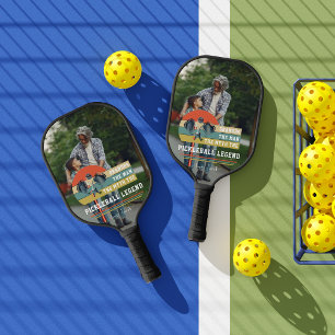 Raquette De Pickleball Grandpa Pickleball Legend Photo personnalisée