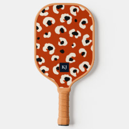 Raquette De Pickleball Gras Léopard Monogramme Pickleball Paddle