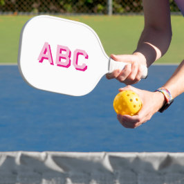 Raquette De Pickleball Gras Sport Hot rose 3 - Monogramme