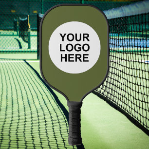 Raquette De Pickleball Green de forêt personnalisable Ajouter votre logo