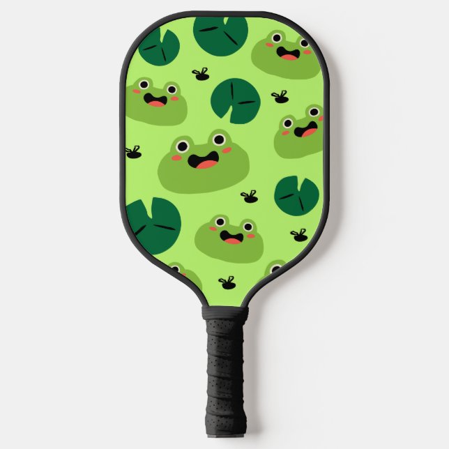 Raquette De Pickleball Grenouille drôle (Recto)