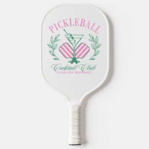 Raquette De Pickleball Grille rose et blanche Cabane