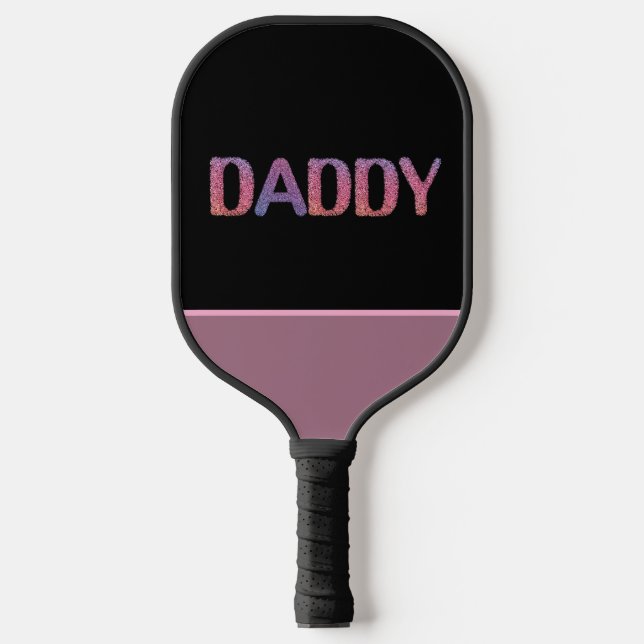 Raquette De Pickleball Happy First Fête des pères Pickleball Paddle (Recto)