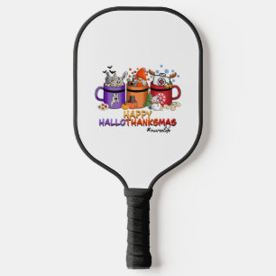 Raquette De Pickleball happy halloween thanksgiving noël drôle infirmière