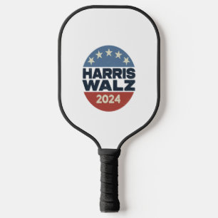 RAQUETTE DE PICKLEBALL HARRIS WALZ VOTE 2024 POUR KAMALA HARRIS TIM WALZ