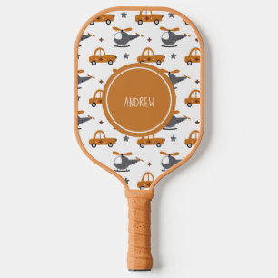 Raquette De Pickleball Hélicoptères et voitures Jouets pour enfants Motif