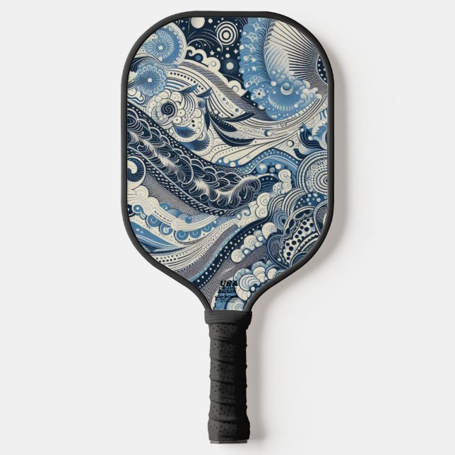 Raquette De Pickleball Home Studio Indigo Bloom (Recto)