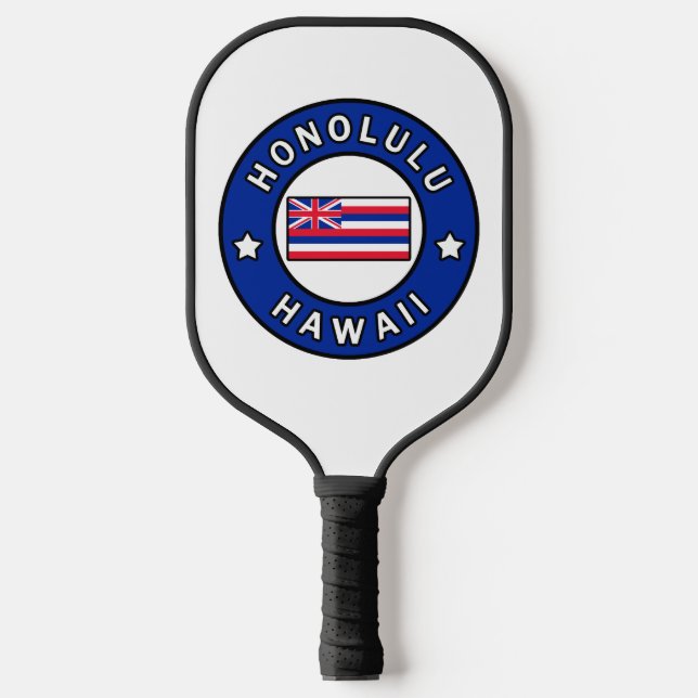 Raquette De Pickleball Honolulu Hawaii (Recto)