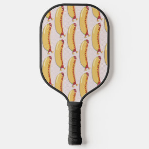 Raquette De Pickleball Hot Diggity Chien Fun Cheeky Retro Caractère