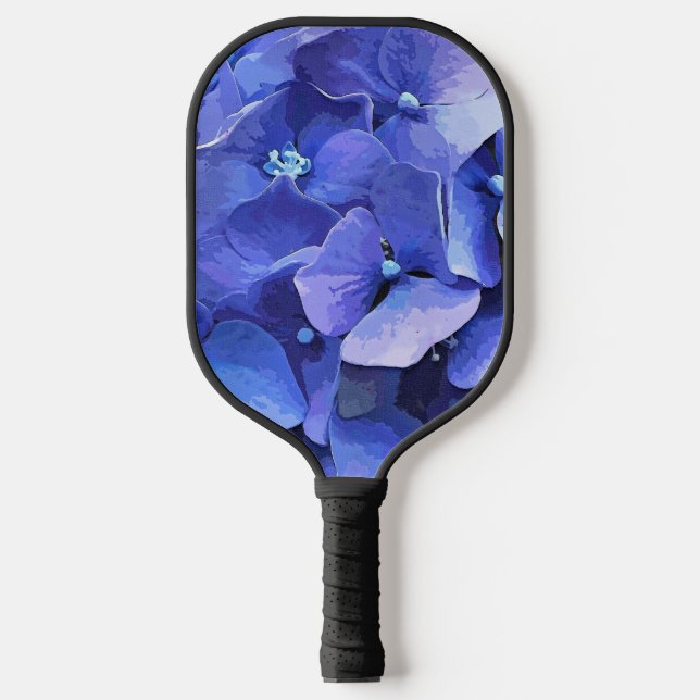 RAQUETTE DE PICKLEBALL HYDRANGÉE BLEUE (Recto)