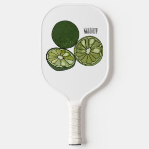 Raquette De Pickleball Illustration de chaux Kaffir