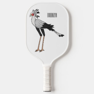 Raquette De Pickleball Illustration de dessin du secrétaire pour oiseaux