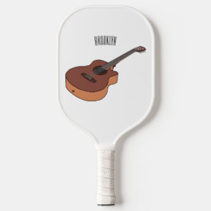 Raquette De Pickleball Illustration de guitare acoustique