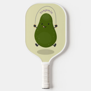 Raquette De Pickleball Illustration de la corde à sauter à l'avocat migno
