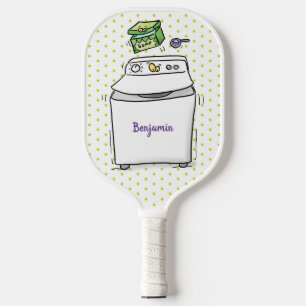 Raquette De Pickleball Illustration de lave-linge mignonne