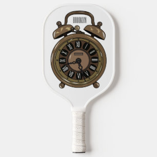 Raquette De Pickleball Illustration de l'horloge d'alarme