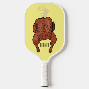 Raquette De Pickleball Illustration de poulet rôti
