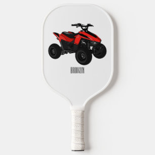 Raquette De Pickleball Illustration de Quad bike atv