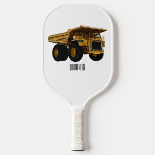 Raquette De Pickleball Illustration d'un camion à grande échelle
