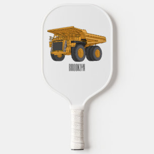 Raquette De Pickleball Illustration d'un camion à grande échelle